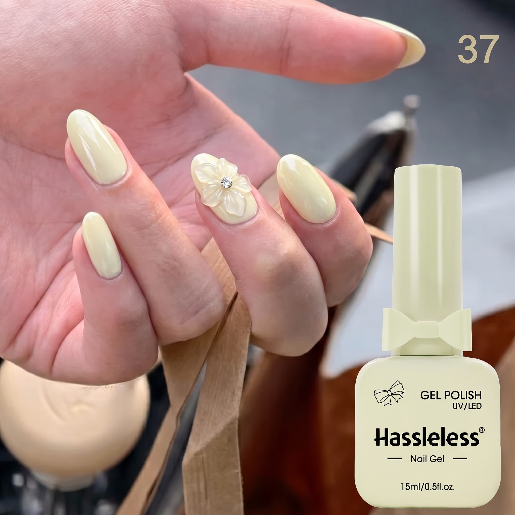 Zestaw 3 lakierów żelowych do  – Nail Art Orange recenzja i cena
