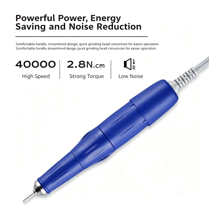 Mikromotorowa końcówka 40K RPM – Nail Drill Machine recenzja i cena