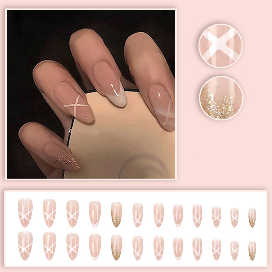 Średnie sztuczne paznokcie dla – Nail Art Press On recenzja i cena