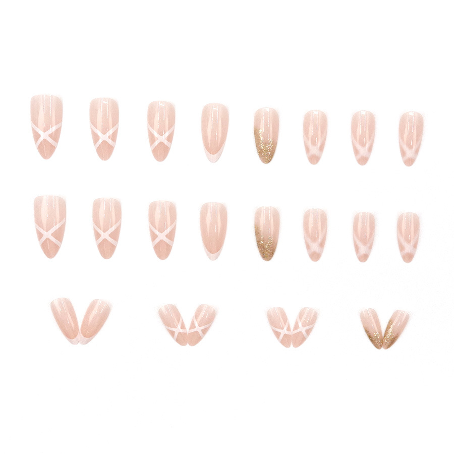 Średnie sztuczne paznokcie dla – Nail Art Press On recenzja i cena