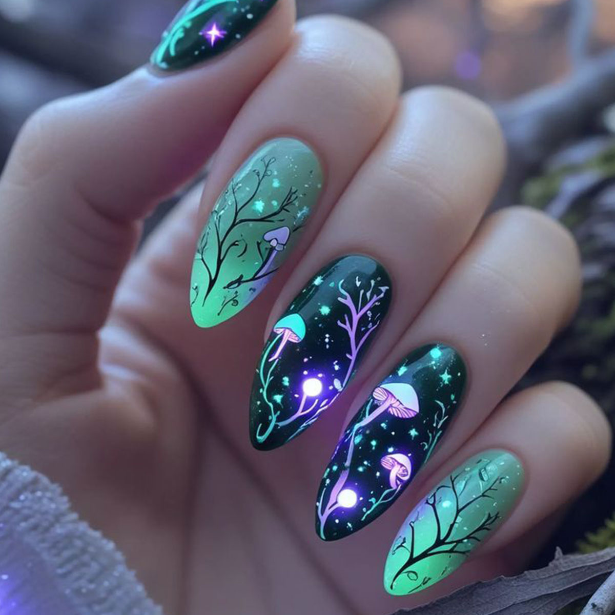 Sztuczne paznokcie migdałki, s – Nail Art Press On recenzja i cena