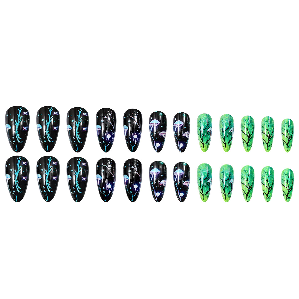 Sztuczne paznokcie migdałki, s – Nail Art Press On recenzja i cena