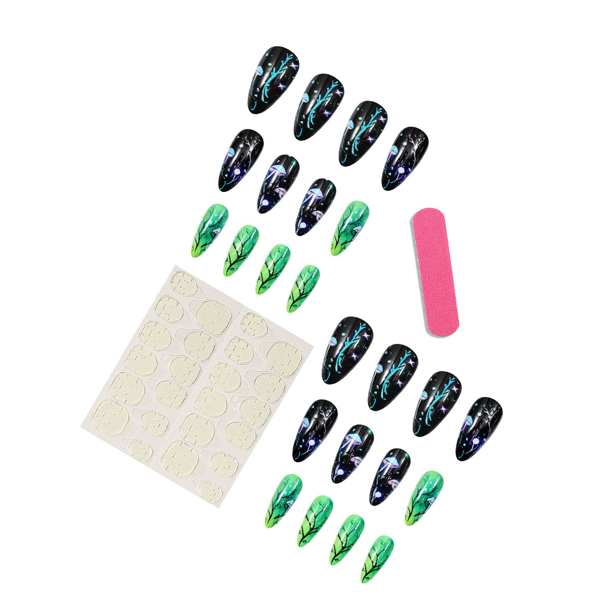 Sztuczne paznokcie migdałki, s – Nail Art Press On recenzja i cena