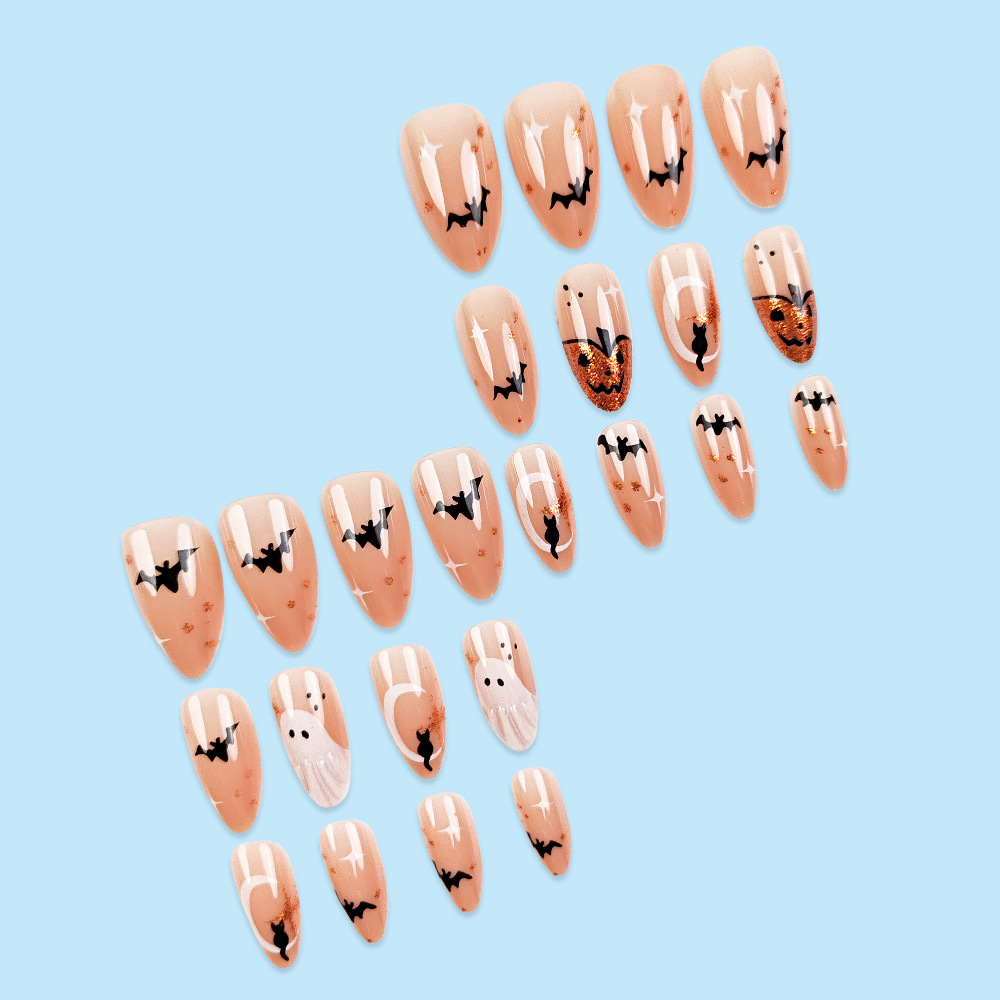 24 szt. Proste Mandelowe Pazno – Nail Art Press On recenzja i cena