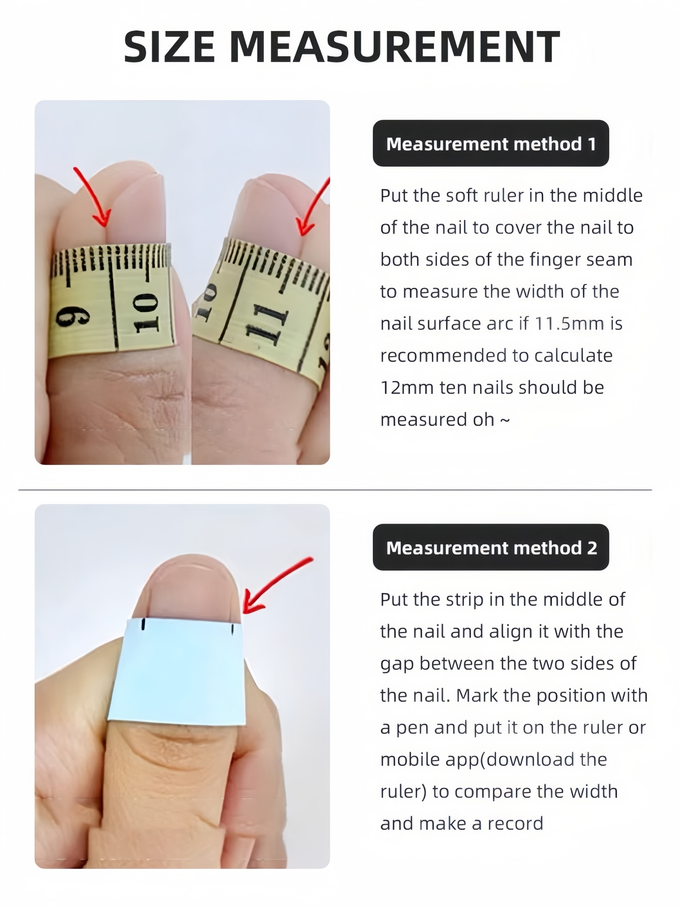 Różowe, kolorowe zdobienia do  – Nail Art Press On recenzja i cena