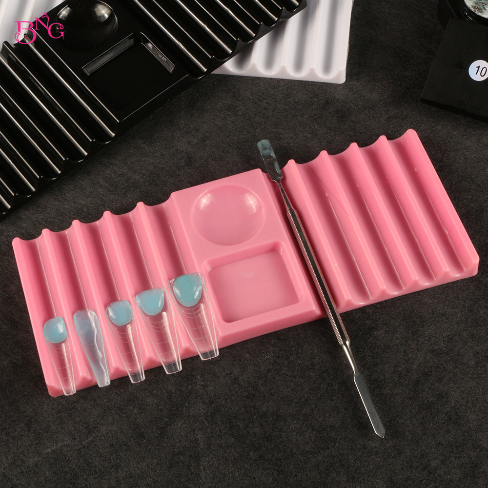 Stojak na dwa szablony BNG, pl – Nail Art Ombre recenzja i cena