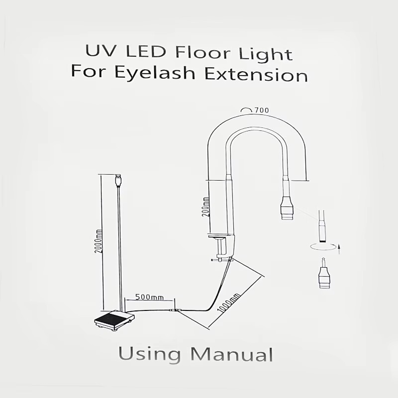 UV Lash Light UV Eyelash Glue  – Nail Art Ombre recenzja i cena