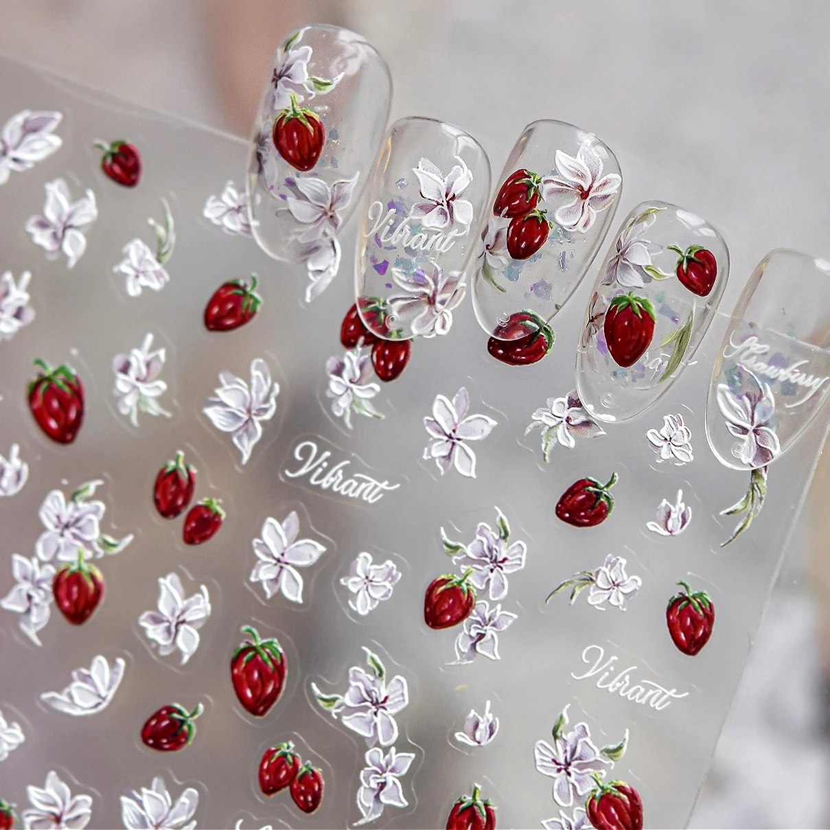 Truskawka, tost, kokarda, stok – Nail Art Orange recenzja i cena