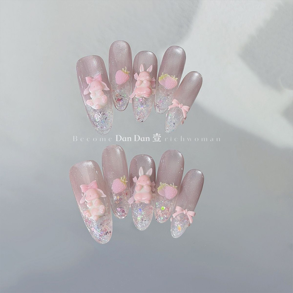 Urocze, fajne, słodkie paznokc – Nail Art Pink recenzja i cena