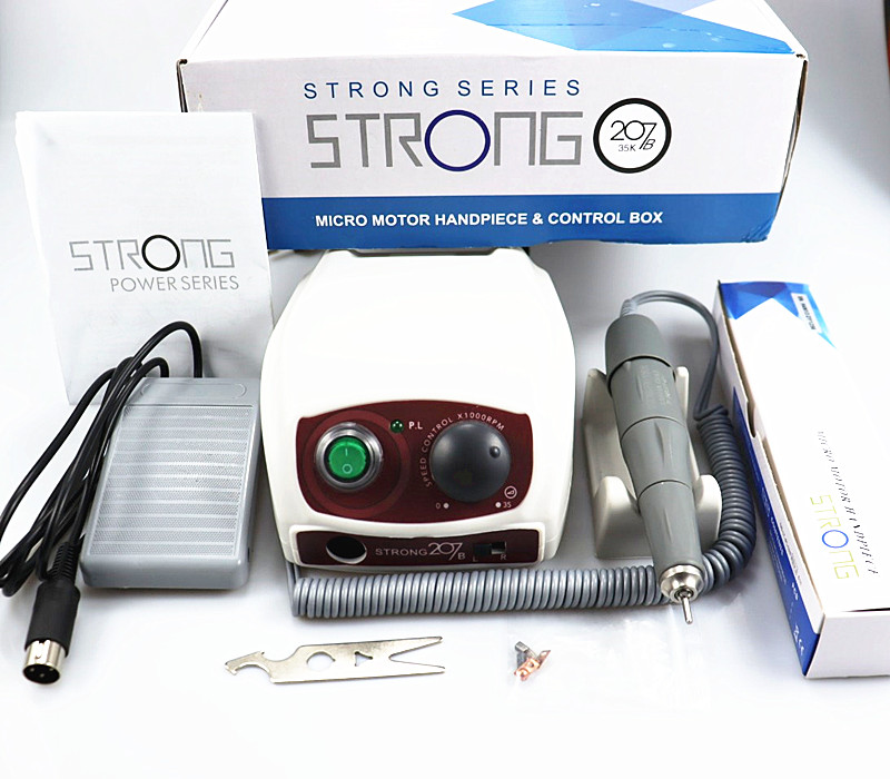 STRONG 210/207B 65W 50000RPM F – Nail Drill Machine recenzja i cena