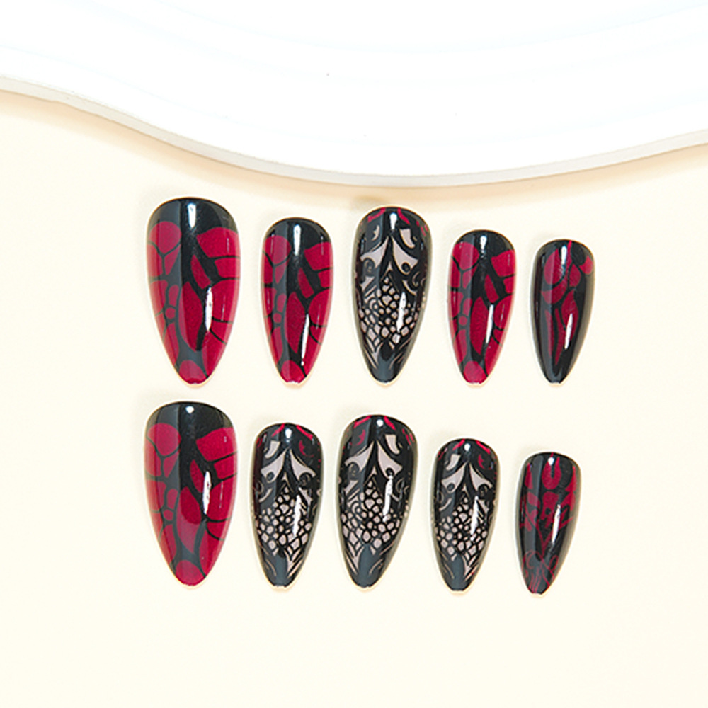Średnie sztuczne paznokcie dla – Nail Art Press On recenzja i cena